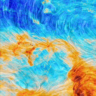 Illustration for article titled This Incredible Image Reveals the Shape of Our Galaxy's Magnetic Field